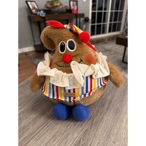 Vintage 1984 The Morsel Family Nestle P Nutty the Clown Plush Toy